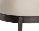 Sunpan Hayden Barstool - Bravo Cream/Bravo Portabella/Marble/Quarry