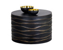 Sunpan Corey Coffee Table in  Small Black / Summer Sand