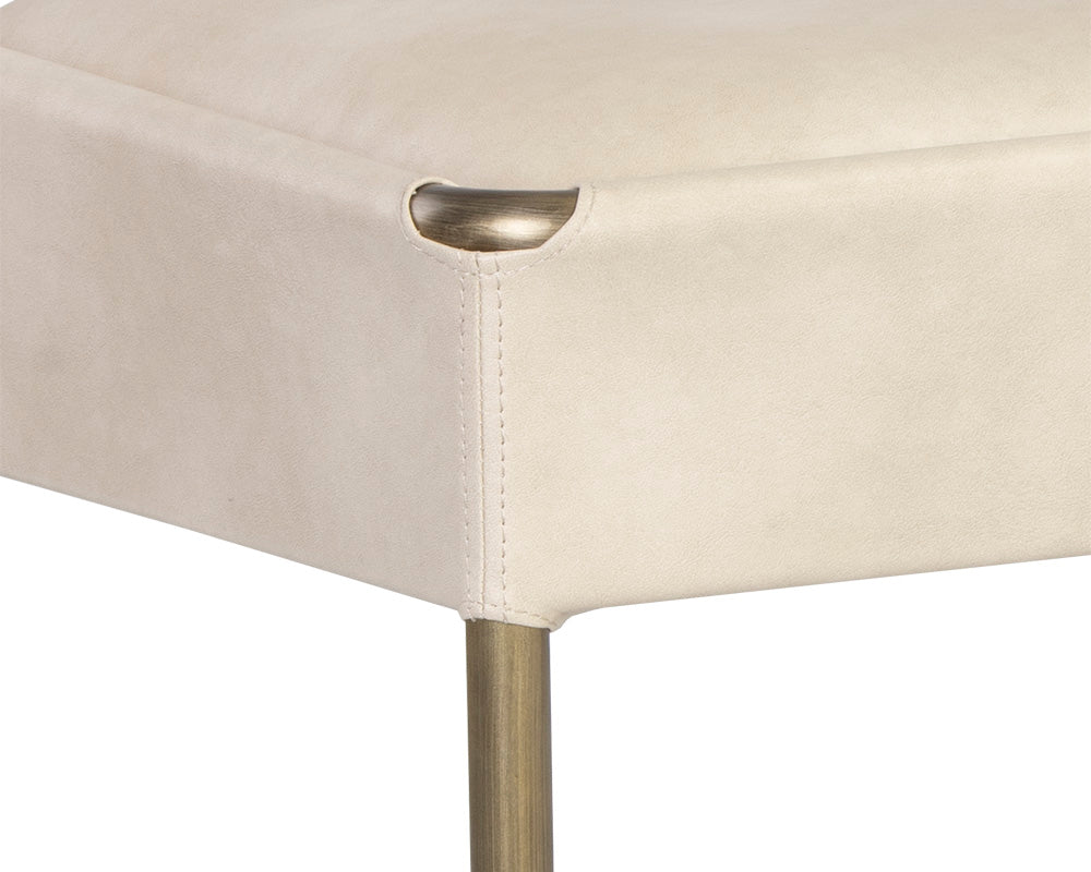 Sunpan Bellevue Bench - Abbington Black and Bravo Black / Belfast Heather Grey and Bravo Ash / Bravo Cream
