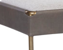 Sunpan Bellevue Bench - Abbington Black and Bravo Black / Belfast Heather Grey and Bravo Ash / Bravo Cream