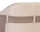 Sunpan Carter Barstool - Napa Beige And Napa Tan/Napa Black And Napa Cognac