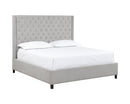 Sunpan Devon Bed in Belfast Heather Grey/Koala Grey - Queen