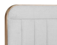 Sunpan Davina Bed in Ernst Silverstone - King
