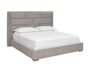 Sunpan Clara Bed In Ernst Sandstone/Silverstone - King