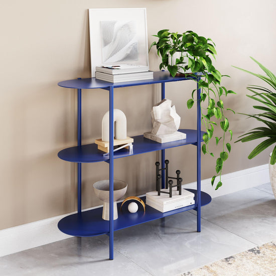Blue Console Table by Zuo Modern – Tre Console Collection