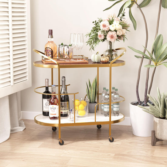 Acacia Wood Bar Cart – Zuo Modern Antalya Design