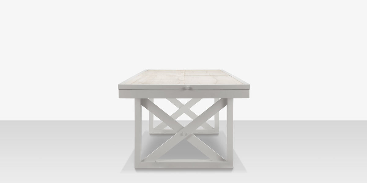 DecoScapes Contemporary Square X Style Dining Table Base