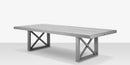 DecoScapes Contemporary Square X Style Dining Table Base