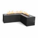 The Outdoor Plus Whitney Fire Pit Powder Coated Finish, 48", Liquid Propane, Pewter, Whitney, Outdoor