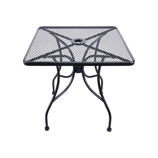 H&D Seating  Wrought Iron Mesh Top Table with Base -  24"x 24" /  30 x 30" / 36 x 36 / 30 x 48"
