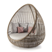 Skyline Design Faber Swivel Daybed with Sunbrella Cushions