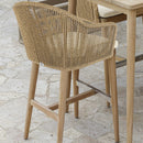 Skyline Design Calixto Barstool with Sunbrella Cushion