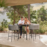 Skyline Design Boston 5-Piece Pub Set with Sunbrella Cushions