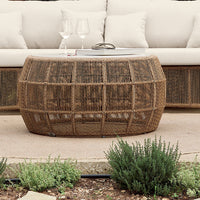 Skyline Design Calixto Coffee Table with Glass