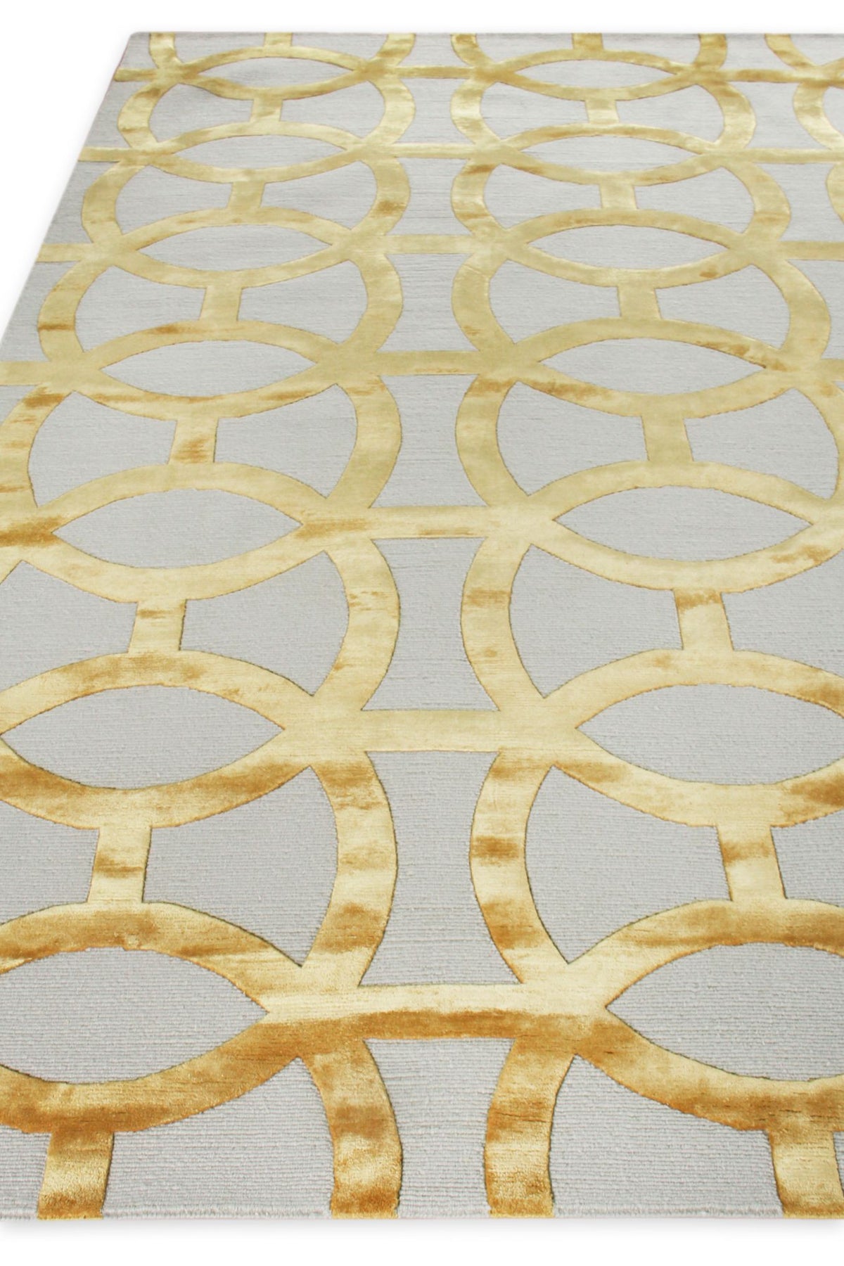 Exquisite Rugs Metro Velvet Handmade Hand-Knotted New Zealand Wool and Viscose  Area Rug