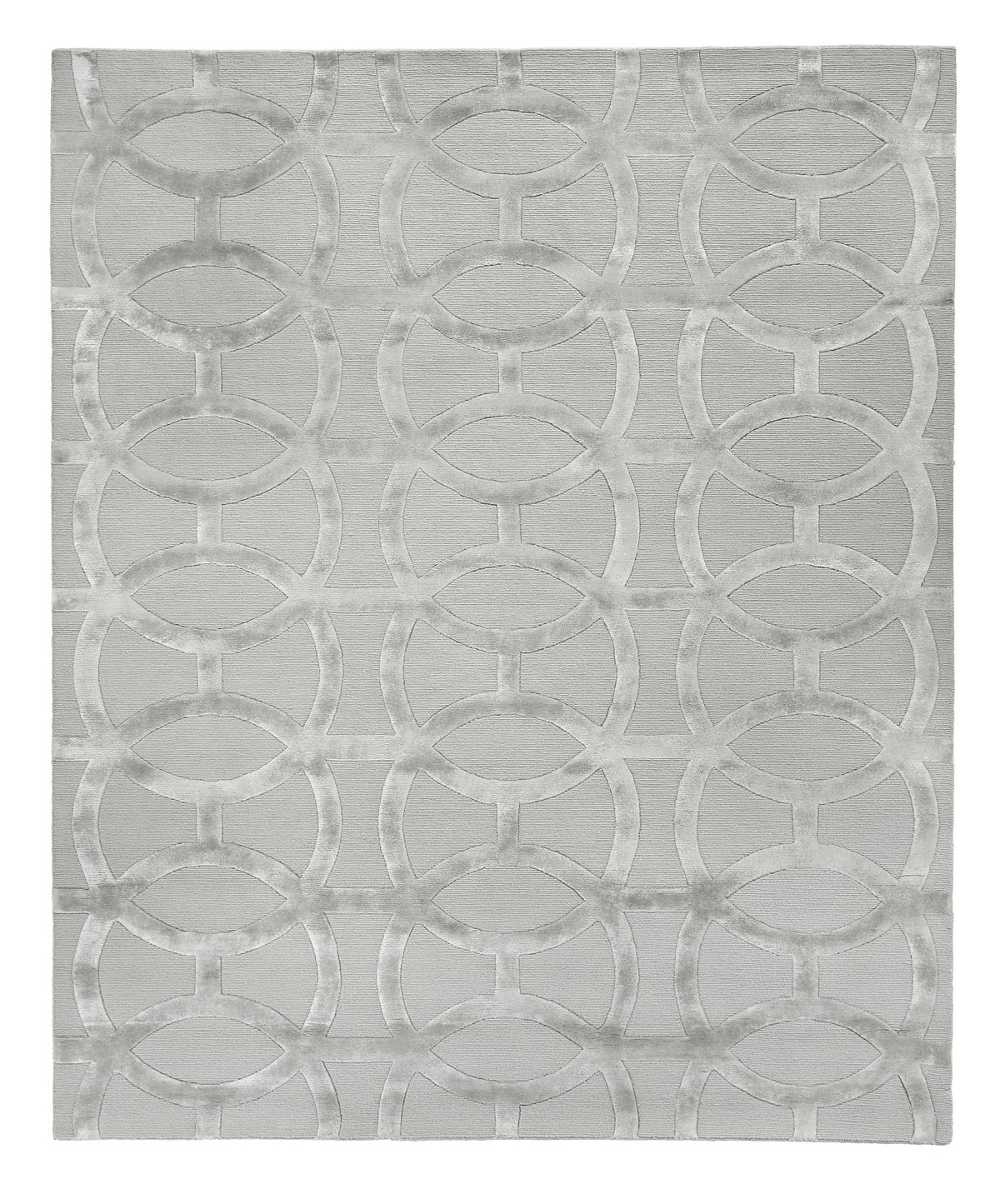 Exquisite Rugs Metro Velvet Handmade Hand-Knotted New Zealand Wool and Viscose  Area Rug