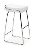 Zuo Modern Wedge Bar Stool (Set of 2), Black (300041), 