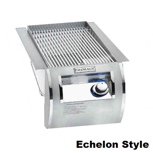 Fire Magic Echelon Diamond Built-In Searing Station with Side Burner