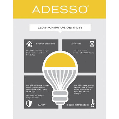 Adesso Harriet LED Pendant