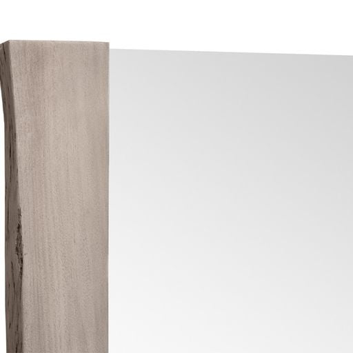 Sunpan Fontana Floor Mirror in Grey / Natural
