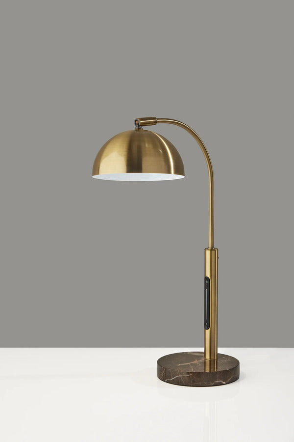 Adesso Bolton LED Desk Lamp With Smart Switch