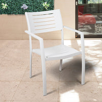 International Home Miami Atlantic Noordam 7 Piece Rectangular Patio Dining Set