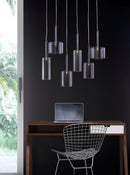 Zuo Modern Hale Ceiling Lamp Clear, 