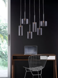 Zuo Modern Hale Ceiling Lamp Clear, 