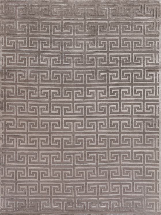 Exquisite Rugs Metro Velvet Handmade Hand-Knotted New Zealand Wool and Viscose  Area Rug