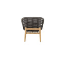 Cane-Line Strington Lounge Chair with Teak Frame - Sonnet Commercial
