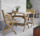 Cane-Line Flip Folding Table Small 31.5"x31.5"