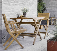 Cane-Line Flip Folding Table Small 31.5"x31.5"