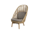 Cane-Line Hive Highback Chair with Teak Legs