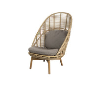Cane-Line Hive Highback Chair with Teak Legs