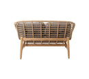 Cane-Line Strington 2-Seater Sofa with Teak Frame - Sonnet Commercial