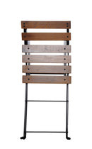 Furniture Designhouse Seven Piece Dining Set with 32" x 72" European Slat Wood Table  and Four Madeline Folding Chairs