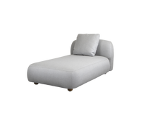 Cane-Line Capture Chaise Lounge Sofa Module - Sonnet Commercial