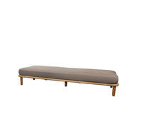 Cane-Line Arch 3-Seater Sofa Module Natural / Taupe - Sonnet Commercial