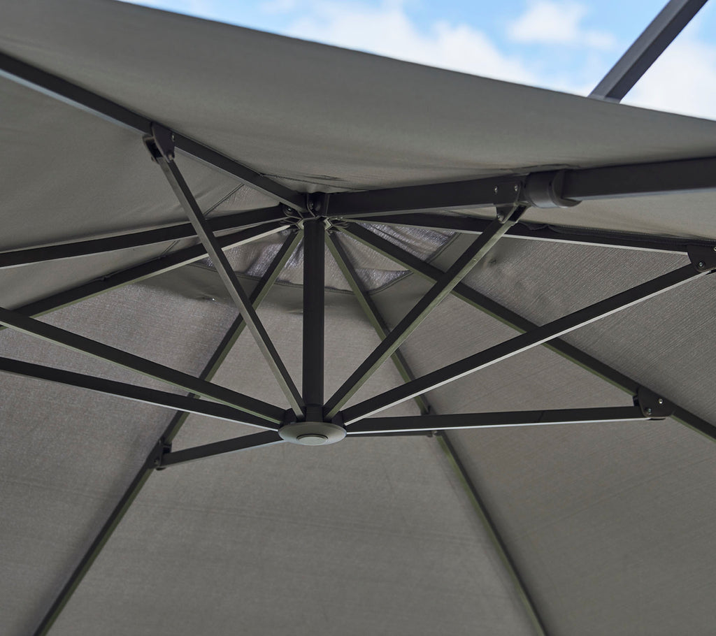 Cane-Line Hyde Luxe Parasol - 3x4 - Sonnet Commercial