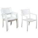 International Home Miami Atlantic Noordam 7 Piece Rectangular Patio Dining Set