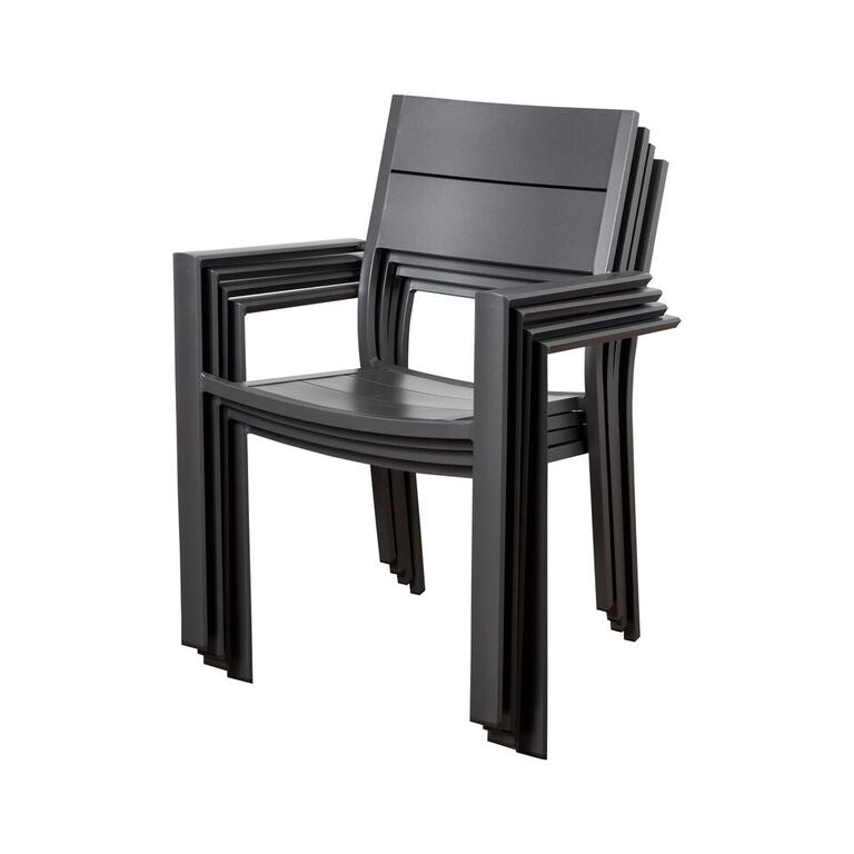 International Home Miami Atlantic Koningsdam 9 Piece Rectangular Patio Dining Set