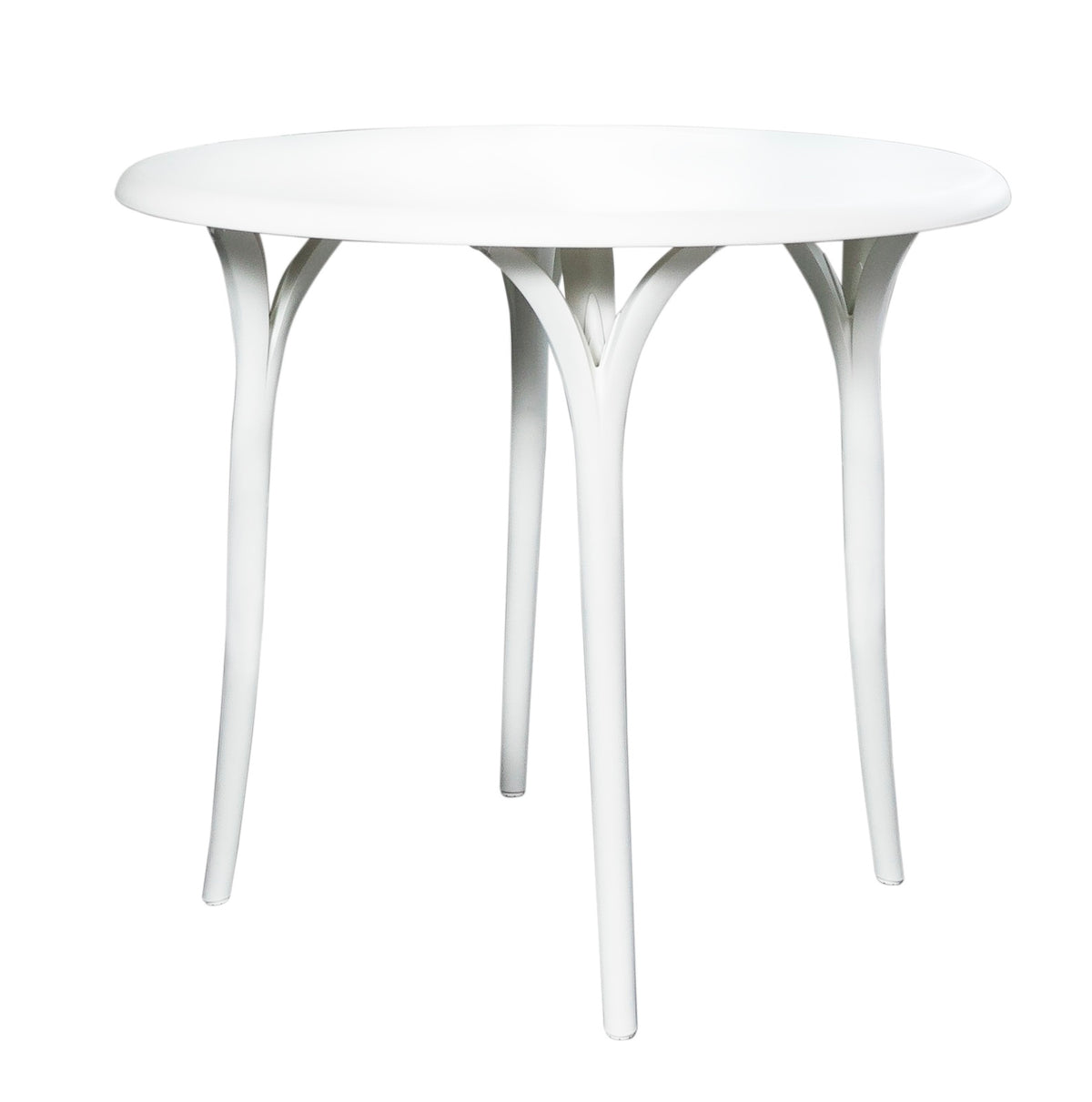 Lagoon Chloe Garden Table With White Stand (ø90cm, 35.4") 1 Pc / Set