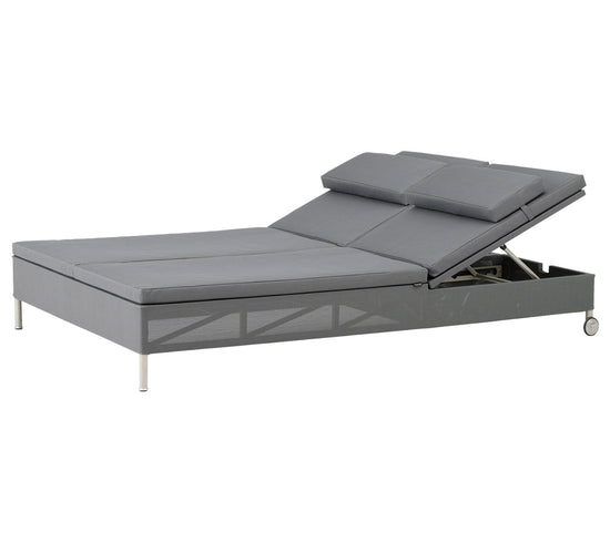 Cane-Line Rest Sunbed - Double