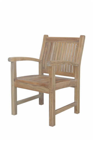 Anderson Teak Sahara 9-Piece Chairs and Bahama Oval 87" Ext. Outdoor Dining Set