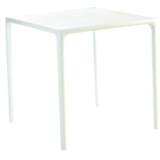 Compamia Mango Square Dining Table White 28 inch