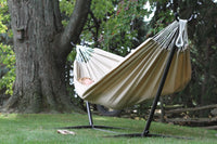 Vivere Brazilian Sunbrella Hammock - Double, Carousel Confetti, Garden Patio Furniture, Arya, Outdoor