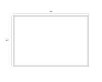 Sunpan Water Marks 72 x 48 in Gold Floater Frame