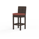 Sunset West Montecito Wicker Counter Stool with Cushion