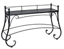 Woodard Et Cetera Solid Top Console Table, Default Title, Garden TablesEt Cetera, Wicker, Console TablesOutdoor