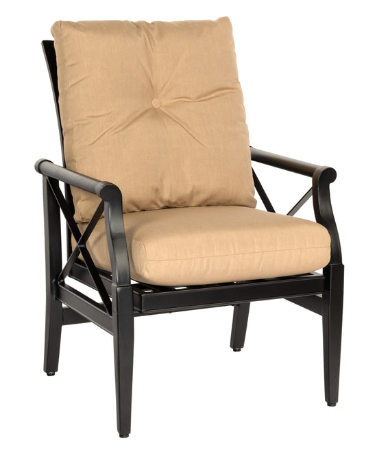 Woodard Andover Cushion Rocking Dining Arm Chair
